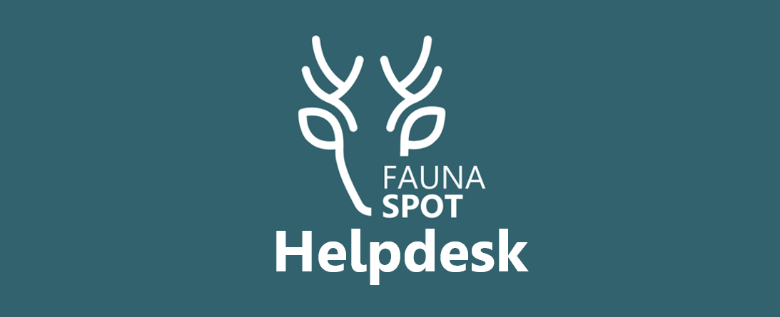 FaunaSpot: Ontmoet de Helpdesk!